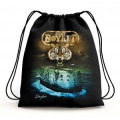 Gymsac all-over Tête de Tigre Fort Boyard + Fort et Serpent- Scorpion Royan Blanc Taille unique