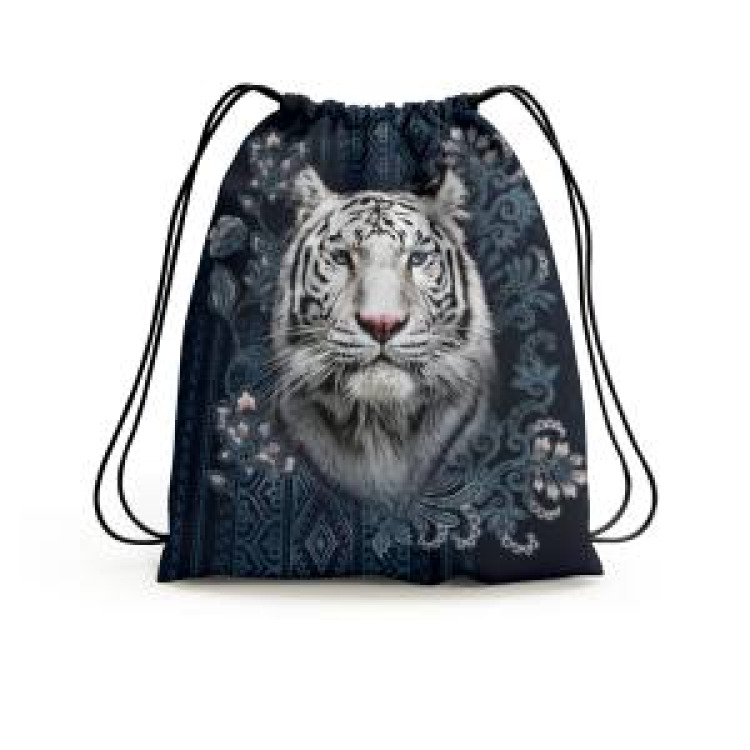 Gymsac all-over Tigre Blanc Intemporel Cerza Blanc Taille unique