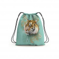 Gymsac all-over Tigre Intemporel Blanc Taille unique