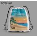 Gymsac all-over Vintage &Icirc;le de Noirmoutier No Blanc Taille unique