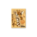 Magnet bois Girafe Intemporel Bioparc Blanc Taille unique