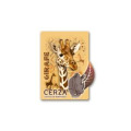 Magnet bois Girafe Intemporel Cerza Blanc Taille unique
