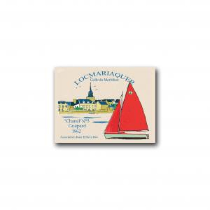 Magnet bois Voilier Chanel N5 Locmariaquer Blanc Taille unique