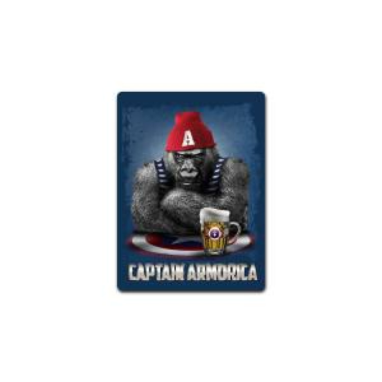 Magnet Captain Armorica Blanc Taille unique