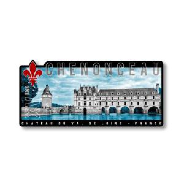 Magnet Château de Chenonceau Blanc Taille unique