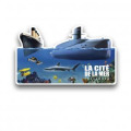 Magnet Cité de la Mer Cherbourg Blanc Taille unique