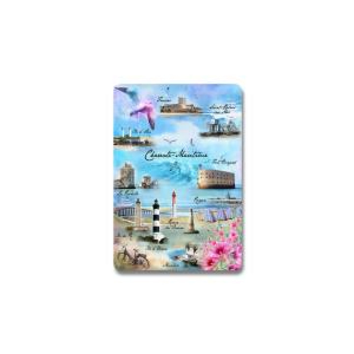 Magnet Décor Charente Maritime Blanc Taille unique