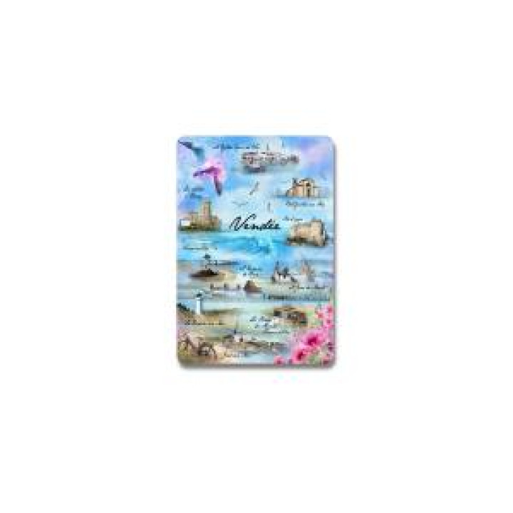 Magnet Décor Vendée Blanc Taille unique