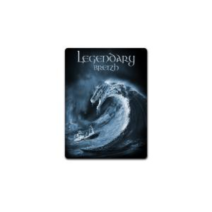 Magnet Dragon Vague Legendary Breizh Blanc Taille unique
