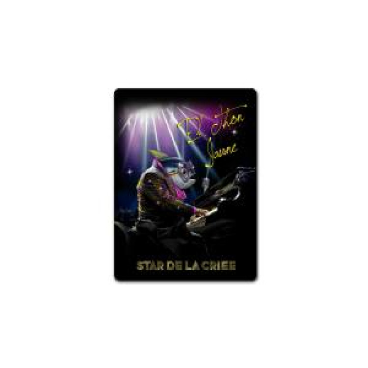 Magnet El Thon Jaune Star de la Criee Blanc Taille unique