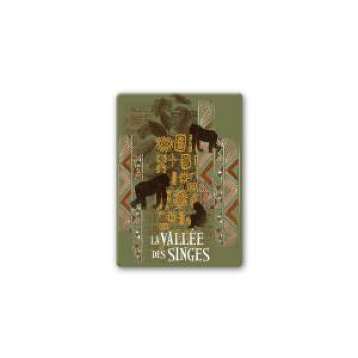 Magnet Ethnic Africa 1 Gorille Vallée des Singes Blanc Taille unique