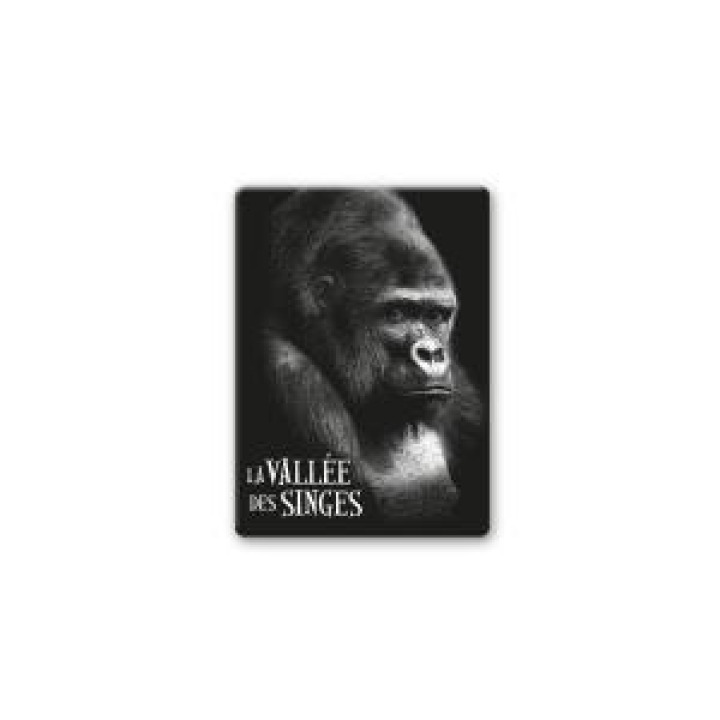 Magnet Gorille la Vallée des Singes Blanc Taille unique