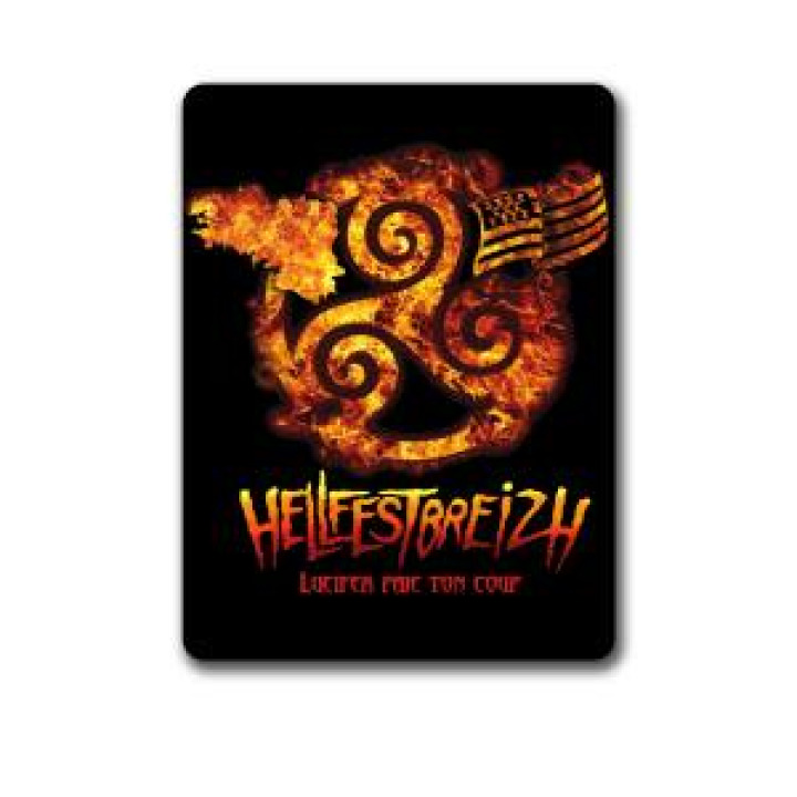 Magnet Hellfestbreizh Blanc Taille unique