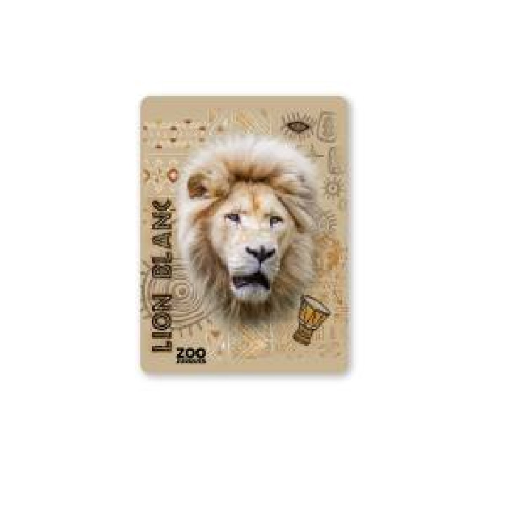 Magnet Lion Blanc Exclusif Zoo de Jurques Blanc Taille unique