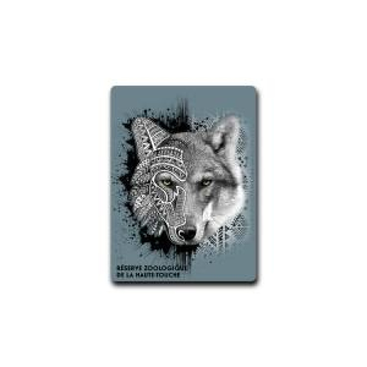 Magnet Loup Natives Tribes (Citadel Blue) Réserve de la Haute Touche Blanc Taille unique