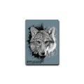 Magnet Loup Natives Tribes (Citadel Blue) Réserve de la Haute Touche Blanc Taille unique