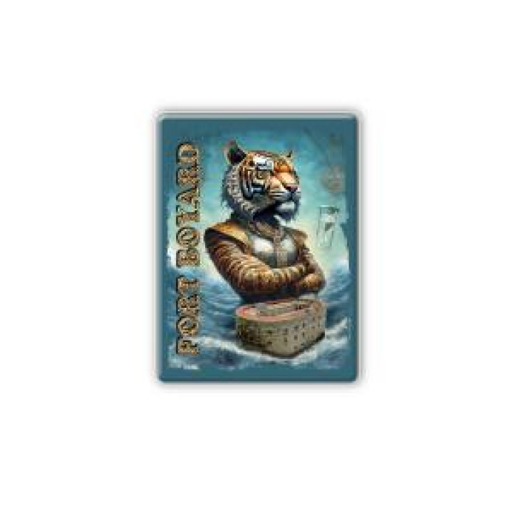 Magnet Maitre du Temps dans les Vagues Fort Boyard Blanc Taille unique
