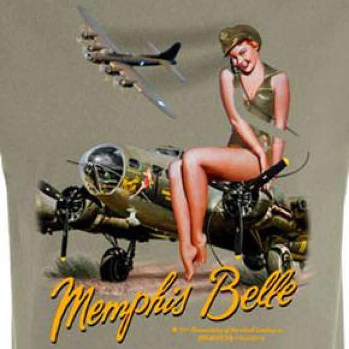 Magnet Memphis Belle Avion Fille Blanc Taille unique