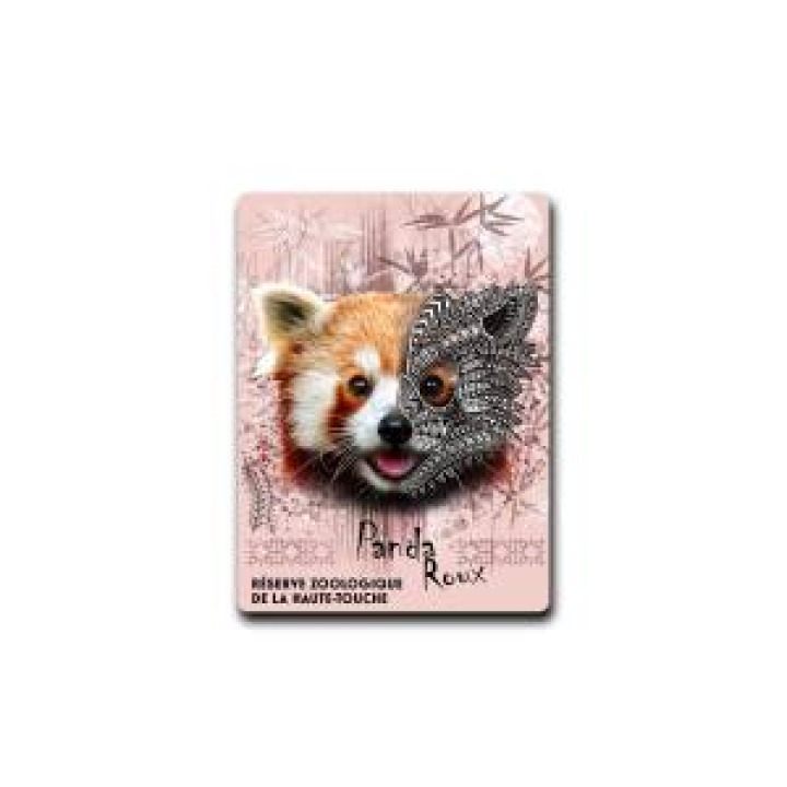 Magnet Panda Roux Native Tribes Réserve de la Haute Touche Blanc Taille unique