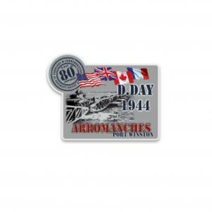 Magnet Port Winston 80th Anniversary Blanc Taille unique