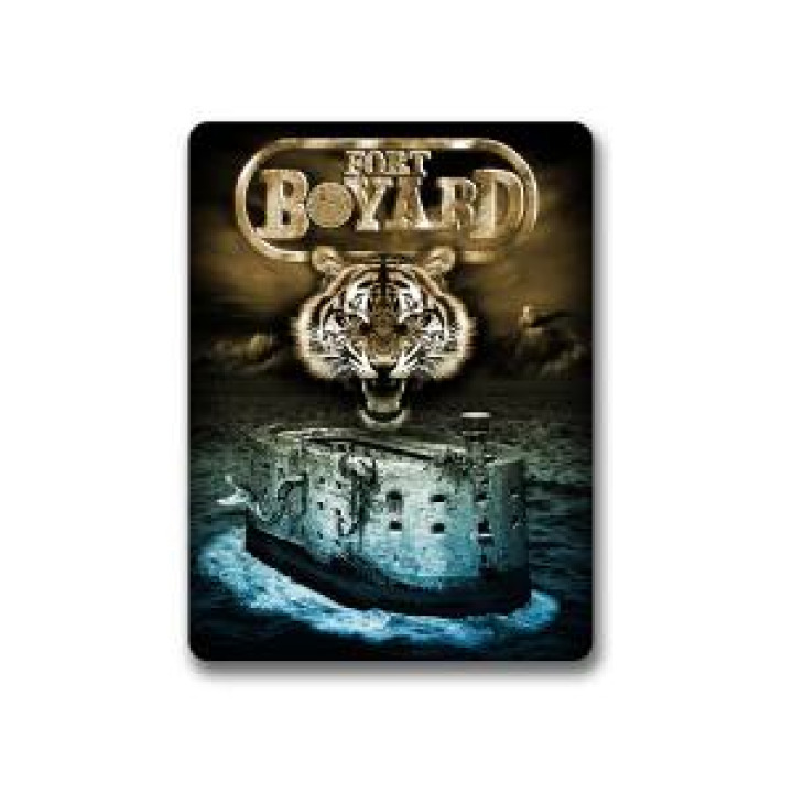 Magnet Tête de Tigre Fort Boyard  Fort et Serpent Scorpion Fort Boyard Blanc Taille unique