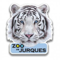 Magnet T&ecirc;te de Tigre Zoo de Jurques Blanc Taille unique