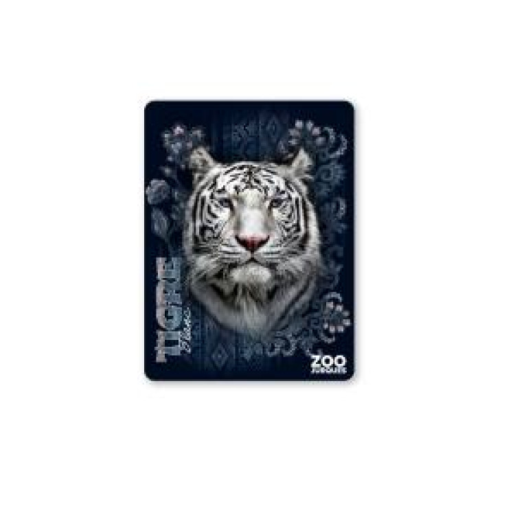 Magnet Tigre Blanc Intemporel Zoo de Jurques Blanc Taille unique