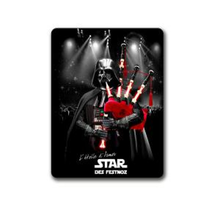 Magnet Vador Star des Festnoz Blanc Taille unique