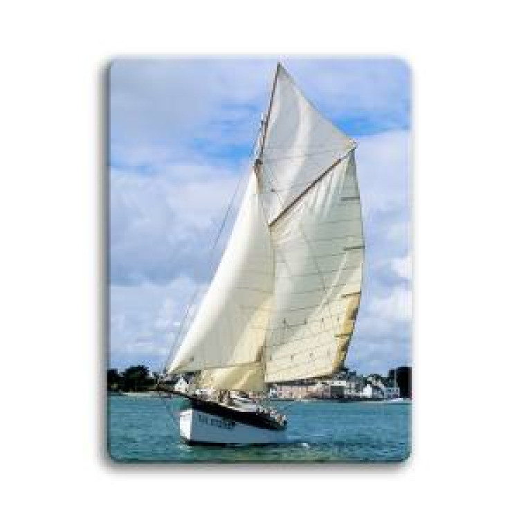 Magnet Voilier Blanc (Mod Kozh) Blanc Taille unique