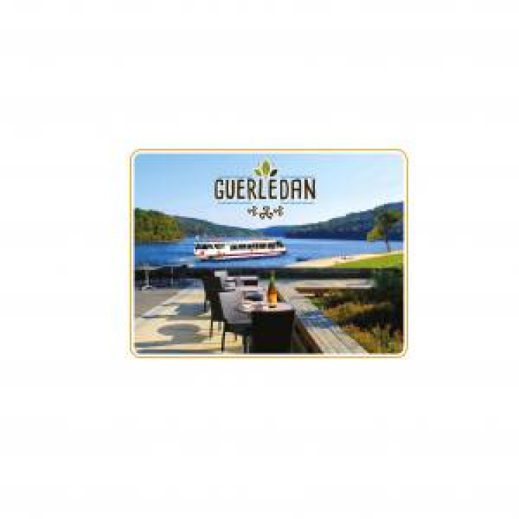 Magnet Vue Bateau Guerl&eacute;dan Blanc Taille unique