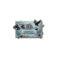 Magnet Vue du Château et des Oiseaux Château de Talmont Blanc Taille unique