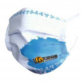 Masque en tissu Biscuiterie de Guerl&eacute;dan Blanc Taille unique