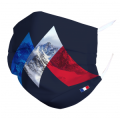 Masque en tissu M Montagne Blanc Taille unique