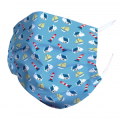 Masque en tissu Semi Bateau Phare Blanc Taille unique