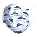 Masque en tissu Semi Mont Mont Saint Michel Blanc Taille unique