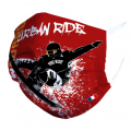 Masque en tissu Urban Ride Blanc Taille unique