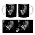 Mug bicolore Chris Rhino (Mod&egrave;le Exclusif) Gamme Black Cerza noir Taille unique