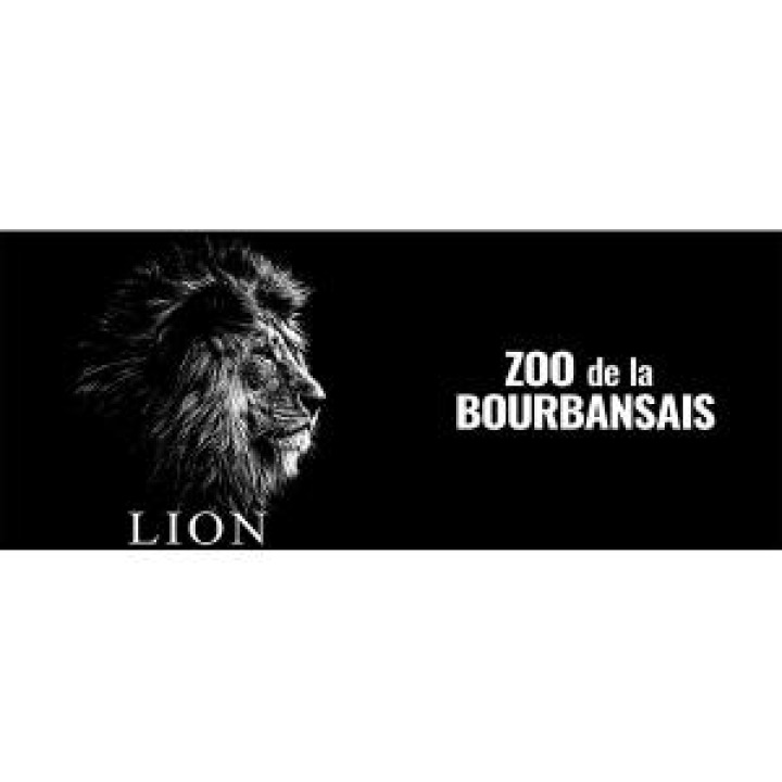 Mug bicolore Tête de Lion Gamme Black Zoo de la Bourbansais noir Taille unique