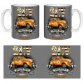 Mug blanc 2 CV Vintage Breizh Tour Blanc Taille unique