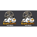 Mug blanc Angry Mouettes Blanc Taille unique
