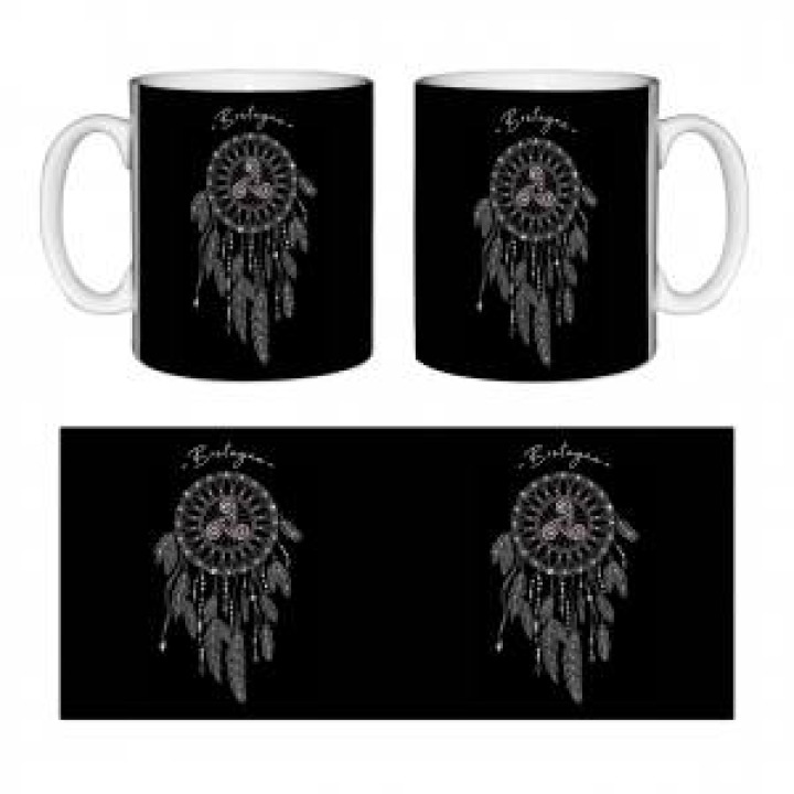 Mug blanc Attraperêves Bretagne Blanc Taille unique