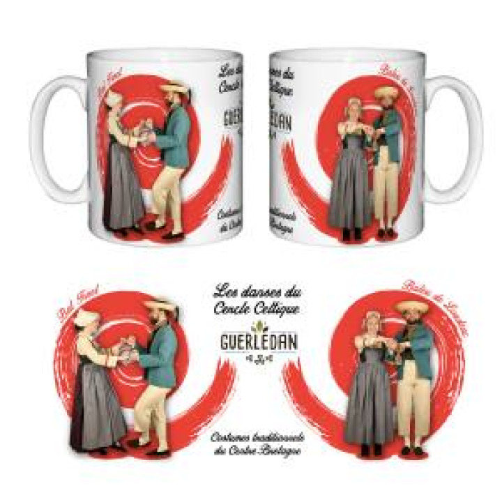 Mug blanc Bal Fisel Guerlédan Blanc Taille unique