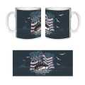 Mug blanc Bateau et D&eacute;cor Bretagne Blanc Taille unique