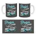 Mug blanc Breizh Combi Blanc Taille unique