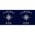 Mug blanc Camaret GPS Blanc Taille unique