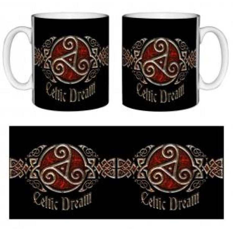 Mug blanc Celtic Dream Blanc Taille unique