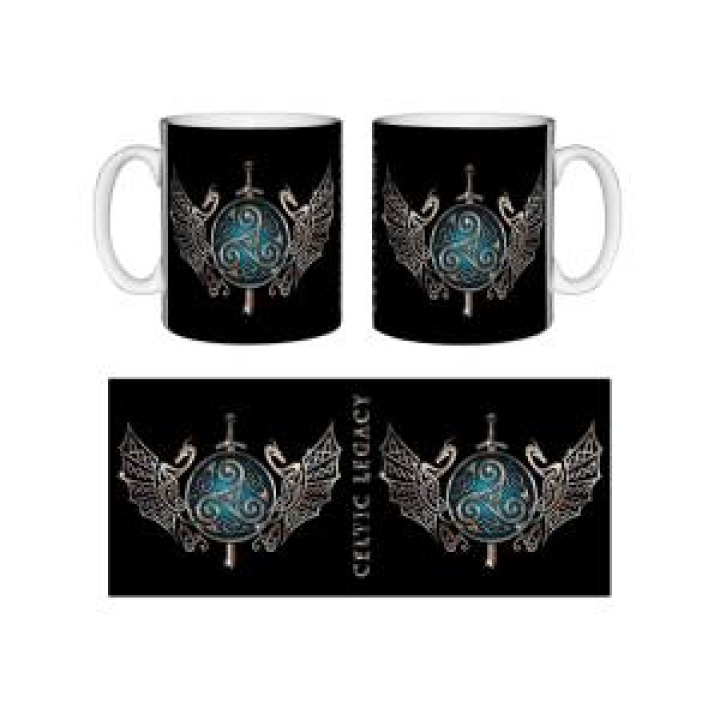 Mug blanc Celtic Legacy Blanc Taille unique
