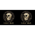 Mug blanc Celtic Skull T&ecirc;te de Mort Blanc Taille unique
