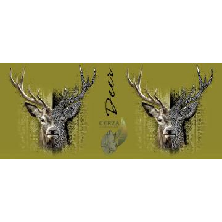 Mug blanc Cerf Native Tribes Vert Anis Cerza Blanc Taille unique