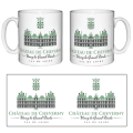Mug blanc Château de Cheverny Vivez le Grand Siècle Blanc Taille unique